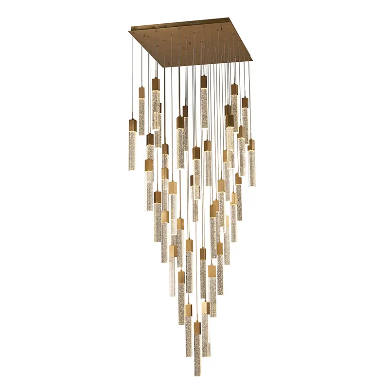 Aurum Modern Crystal Chandelier pro Staircase